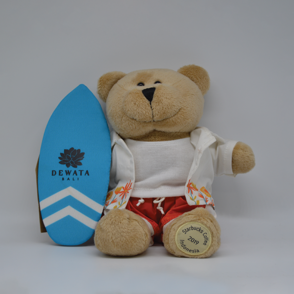 Blue Surfboard Bearista