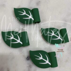 Leaf Straw Toppers Set