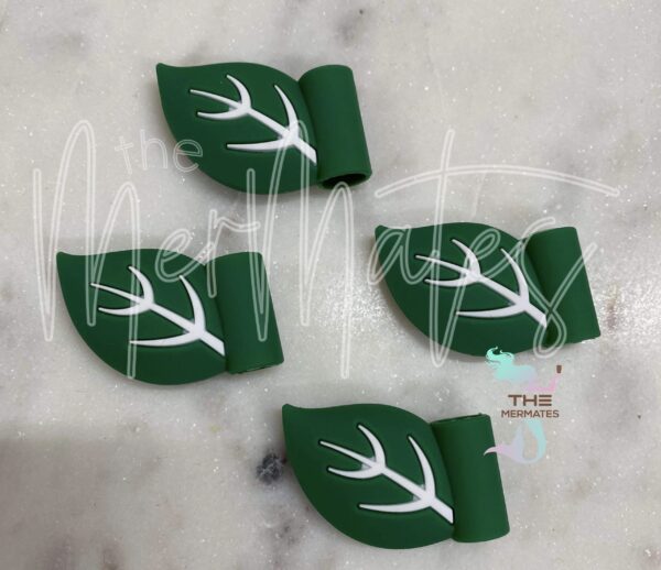 Leaf Straw Toppers Set