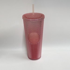 Pink Ombre Spike Tumbler