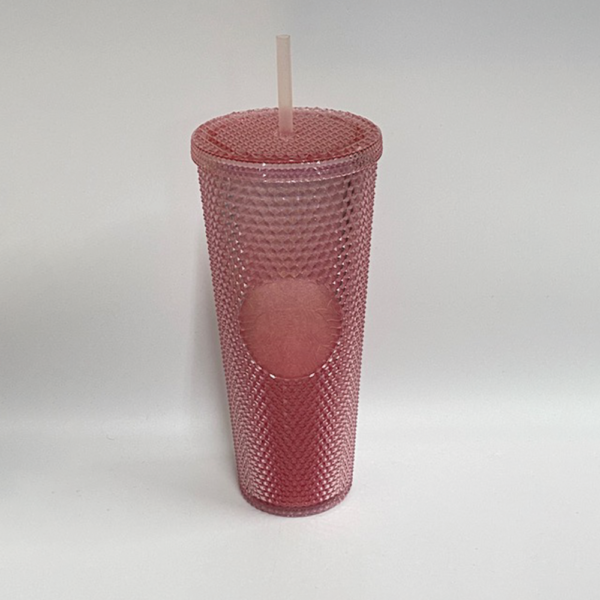 Pink Ombre Spike Tumbler