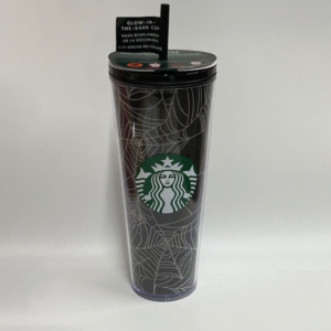 Spiderweb Glow In The Dark Tumbler