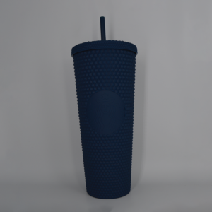 Mexico Matte Blue Spike Tumbler