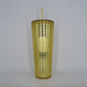 Mexico Gold Grid Tumbler