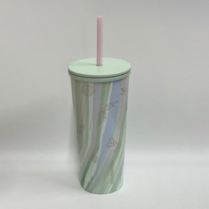 Mint Under the Sea Stainless Tumbler