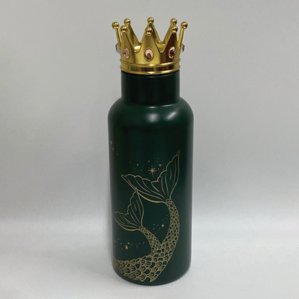 Mermaid Crown Stainless Bottle